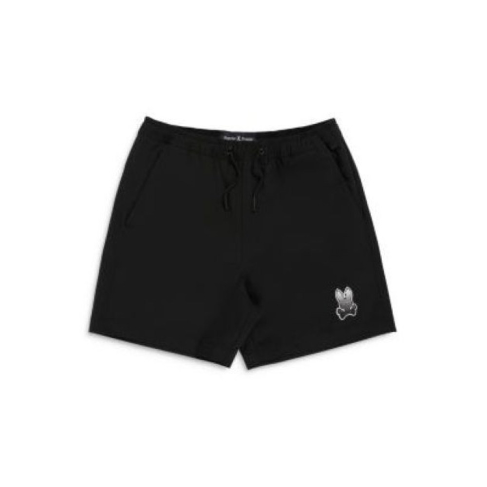Psycho Bunny Boys Hydrochromic Swim Shorts Black Size 7 / 8 NEW